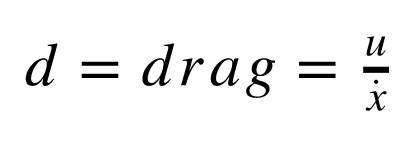 drag formula